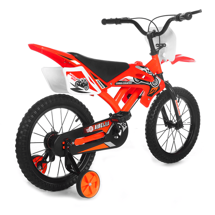 12 Inch Children Ride Beginners Moto Bike 4-Wheels Balance Training Motocross Bicycle Kids Ride on Toys for Boys Girls