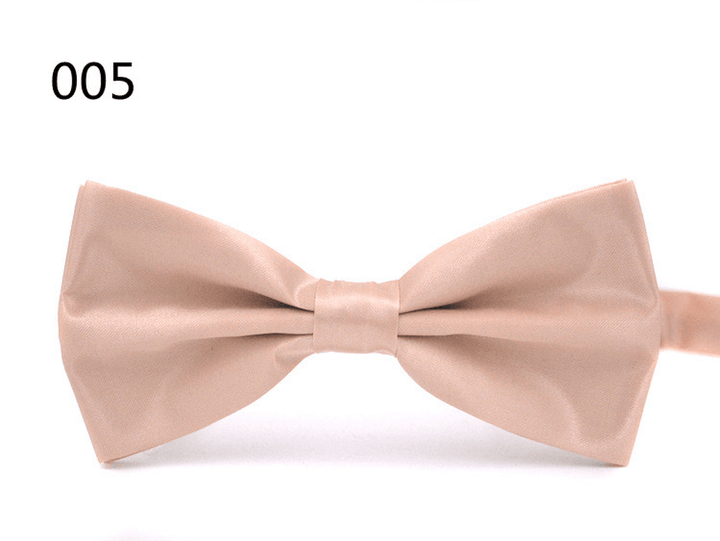 Bright Casual Men'S Solid Color Bow Tie