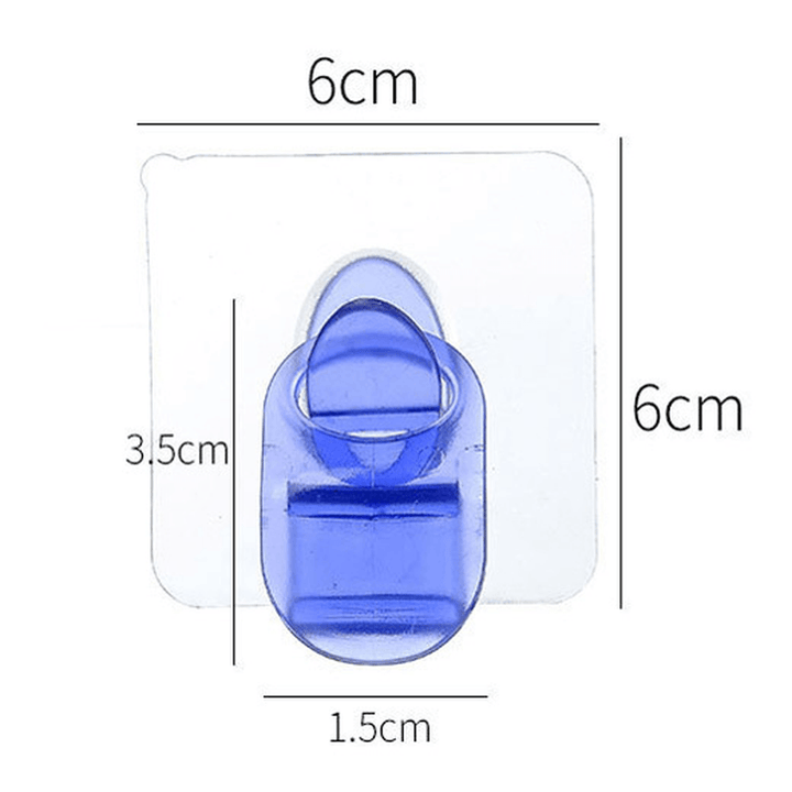 Multi-Function Wall Hanging Toothpaste Face Cream Clips Dispenser Bathroom Strong Adhesive Hook