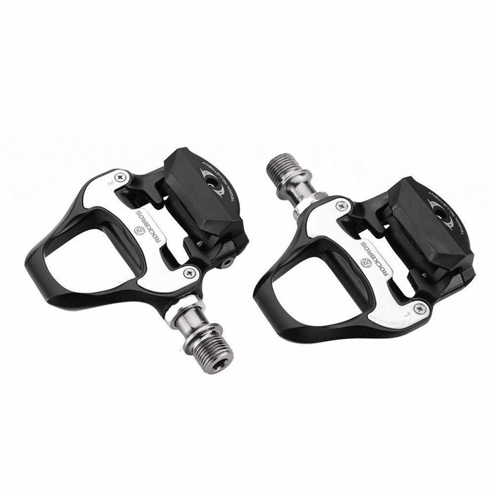 1 Pair Road Bike Pedals Self-Locking Seal Bearings Ultralight MTB Mountain Bicycle Flat Platform Outdoor Cycling