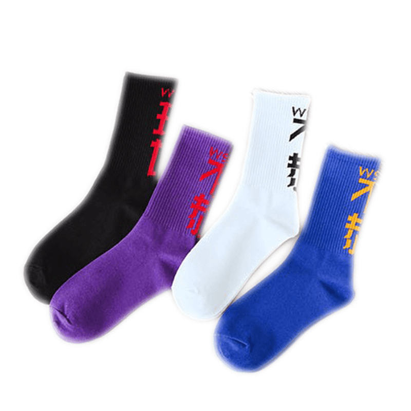 Cynical Personality Street Sports Couple Socks