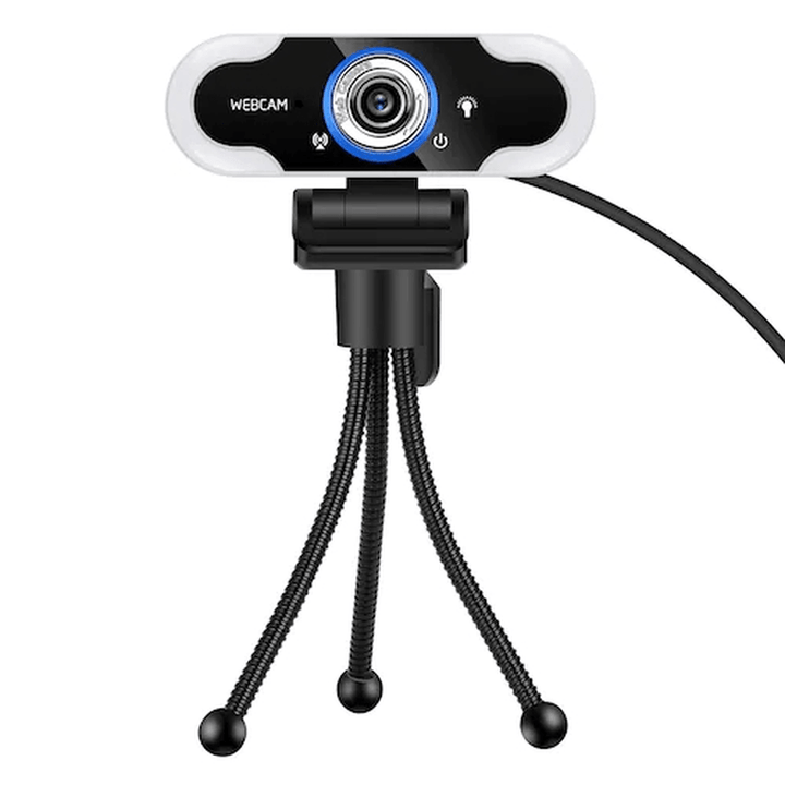 Xiaovv Autofocus 2K USB Webcam Plug and Play 90¬∞ Angle Web Camera with Stereo Microphone for Live Streaming Online Class Conference Compatible with Windows OS Linux Chrome OS Ubuntu