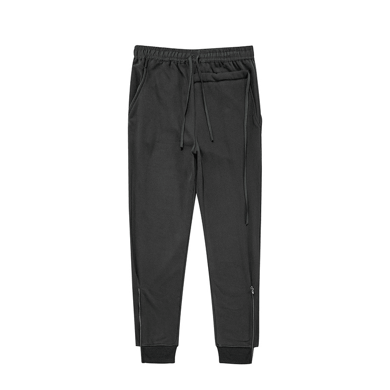 High Street Zip and Fleece Sweatpants Fashion