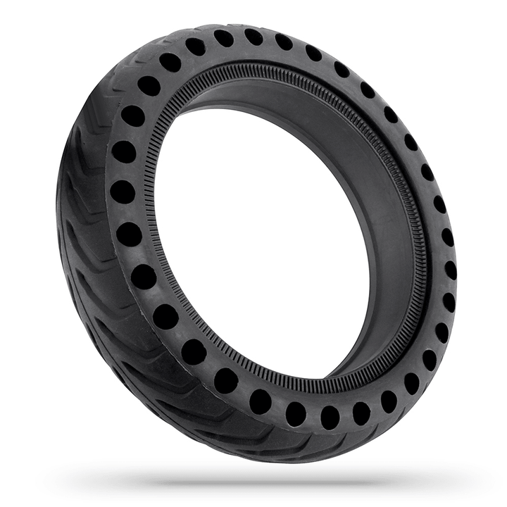 BIKIGHT 21Cm Solid Rubber Rear Tire for M365 Electric Scooter/Electric Scooter Pro Skate Damping Solid Tyres Hollow Non-Pneumatic Tires