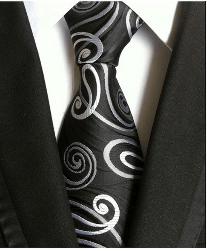 Men S Tie 8Cm Business Gentleman British Formal Wear