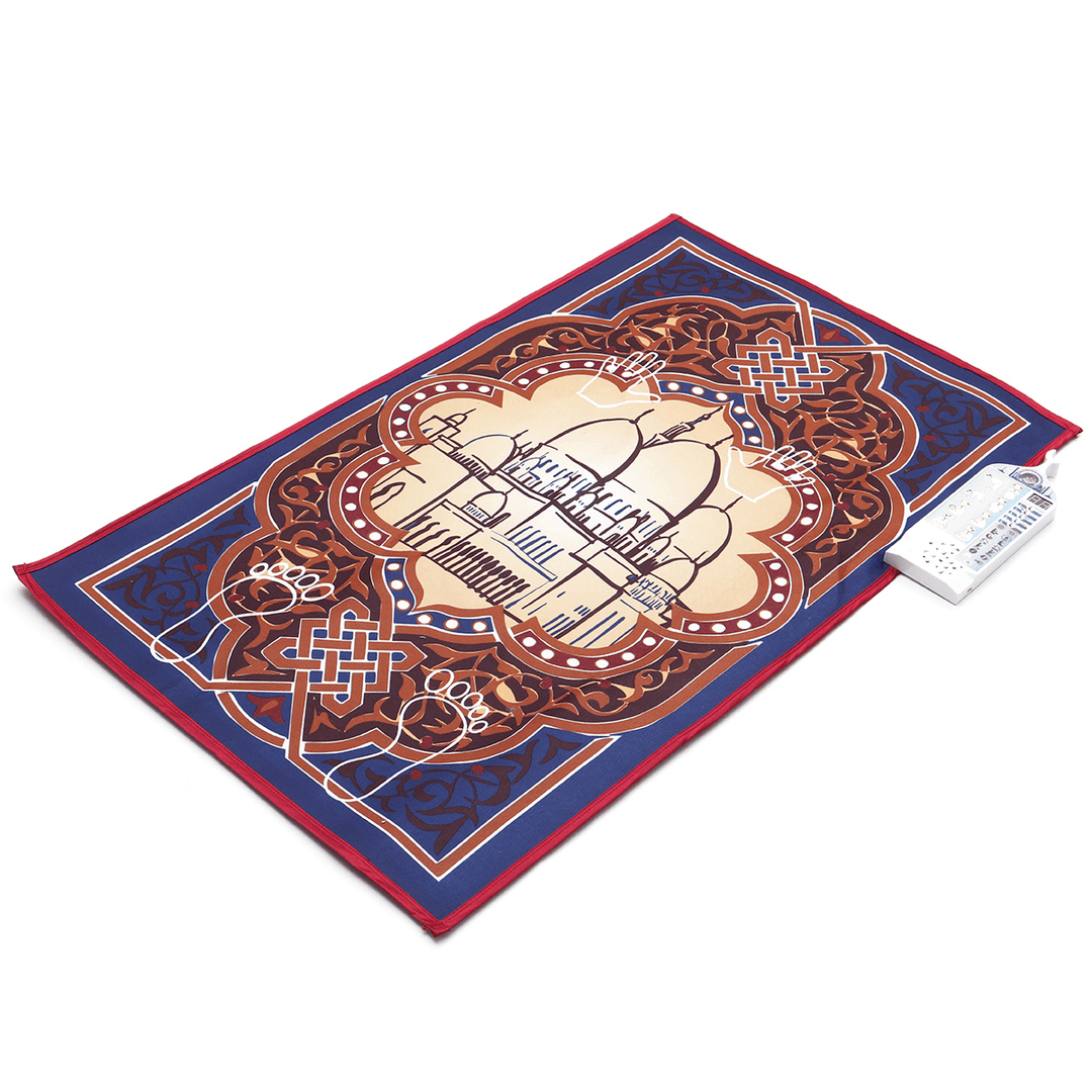 110X70Cm Islamic Worship Mat Electronic Prayer Blanket Smart Worship Blanket Electronic Worship Blanket