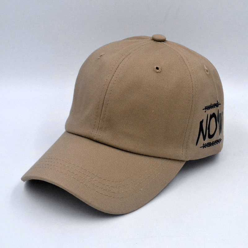 Three Bar Baseball Cap Men'S Soft Top Casual