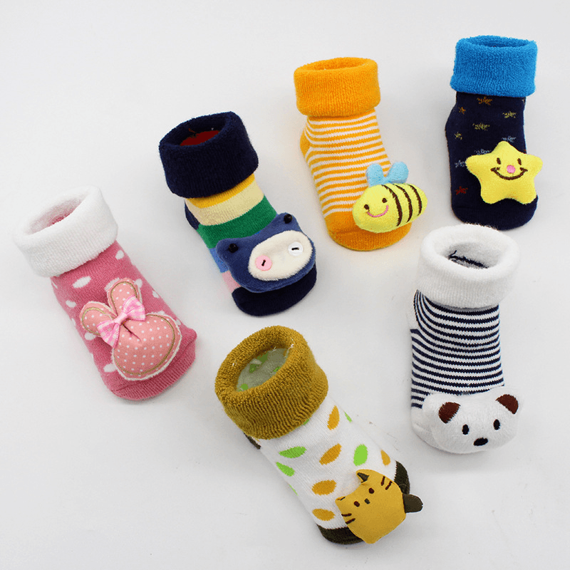 Stitching Doll Socks Baby Baby Floor Socks