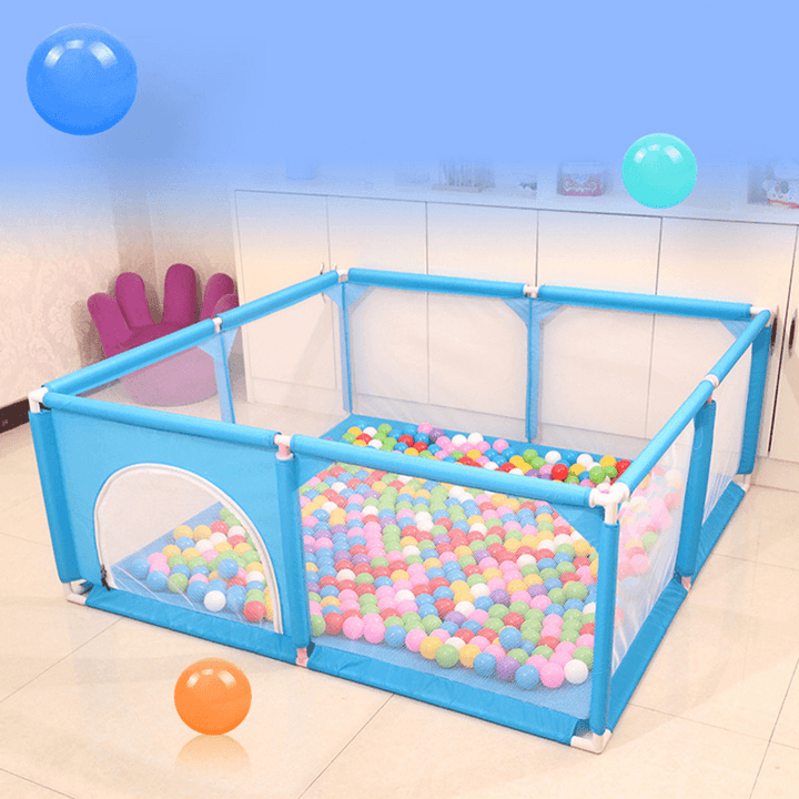 150Cm Baby Playpen Children Fence Play Yard Foldable Baby Safety Game Tent - MRSLM