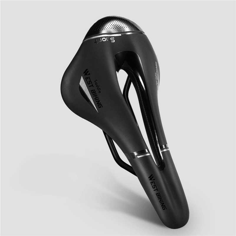 WEST BIKING Bicycle Saddle Waterproof Lightweight Cycling Road Bike Saddle Mountain Bike Saddle Accessories - MRSLM