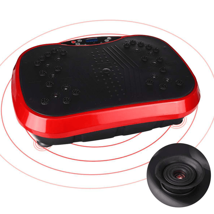 110V 200W Fitness Vibration Machine Body Trainer Platform Exercise Fitness Trainer Gym Home Max Load 150Kg