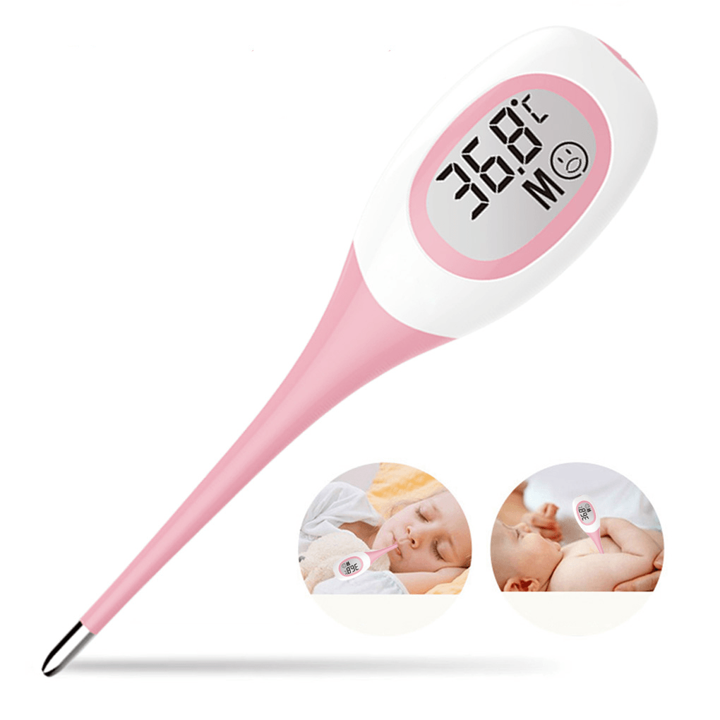 8 Seconds Fast Oral LCD Thermometer Armpit Underarm Body Temperature Measuring Device Digital Thermometer for Baby Adults