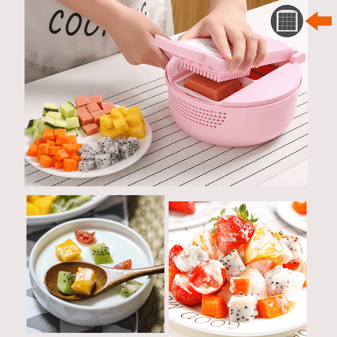 9 in 1 Multifunctional Easy Food Chopper Cutter Vegetable Cutter Blender Chopper Slicer