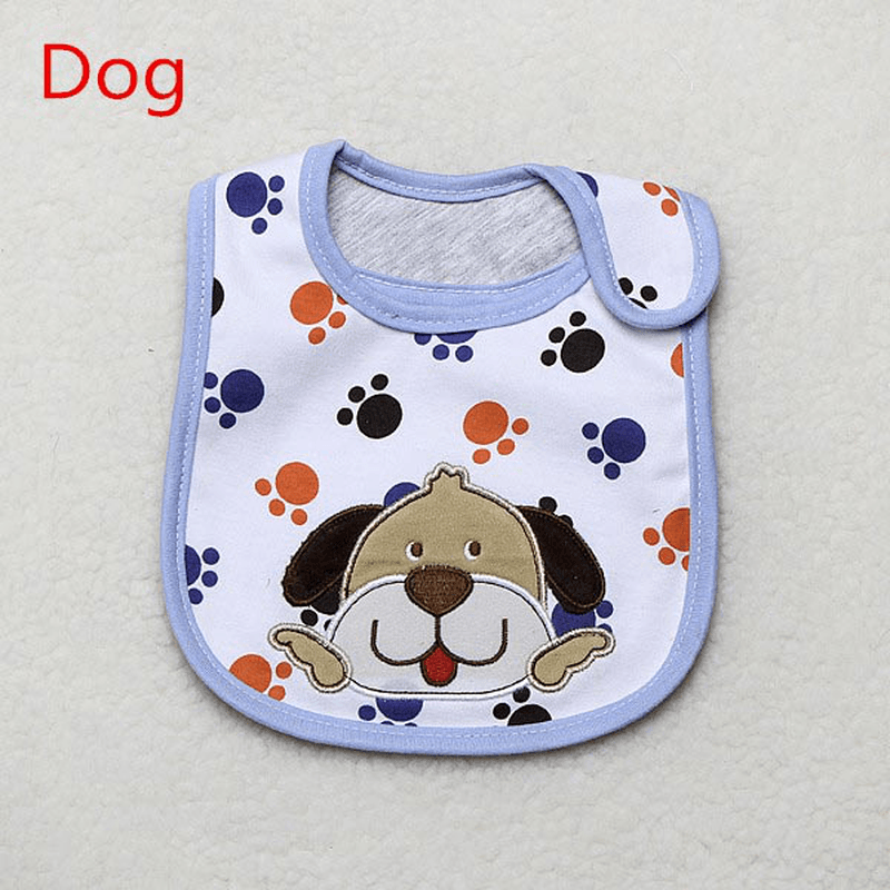 Baby 3 Layer Cotton Napkin Saliva Towel Lunch Bibs Waterproof