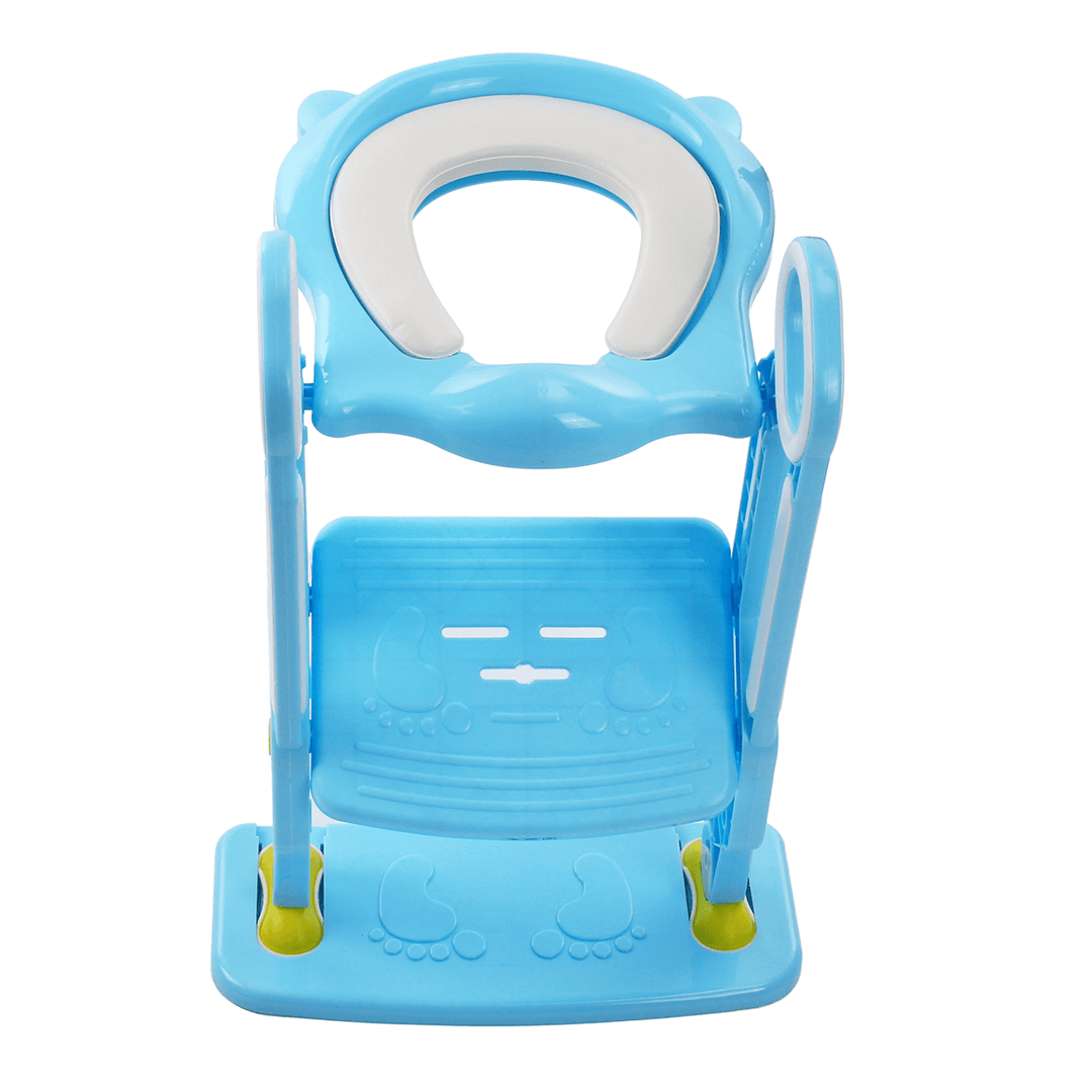 Folding Baby Potty Infant Kids Toilet Training Seat with Adjustable Ladder Portable Urinal Potty Training Seats for Children