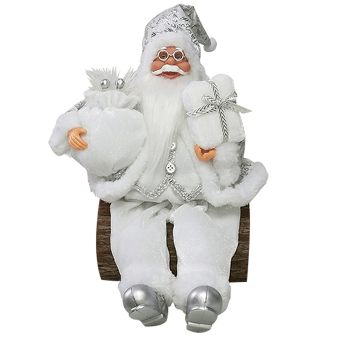 Christmas Santa Claus Doll Christmas Tree Ornament Kid Toy Home Office Christmas Atmosphere Decorations