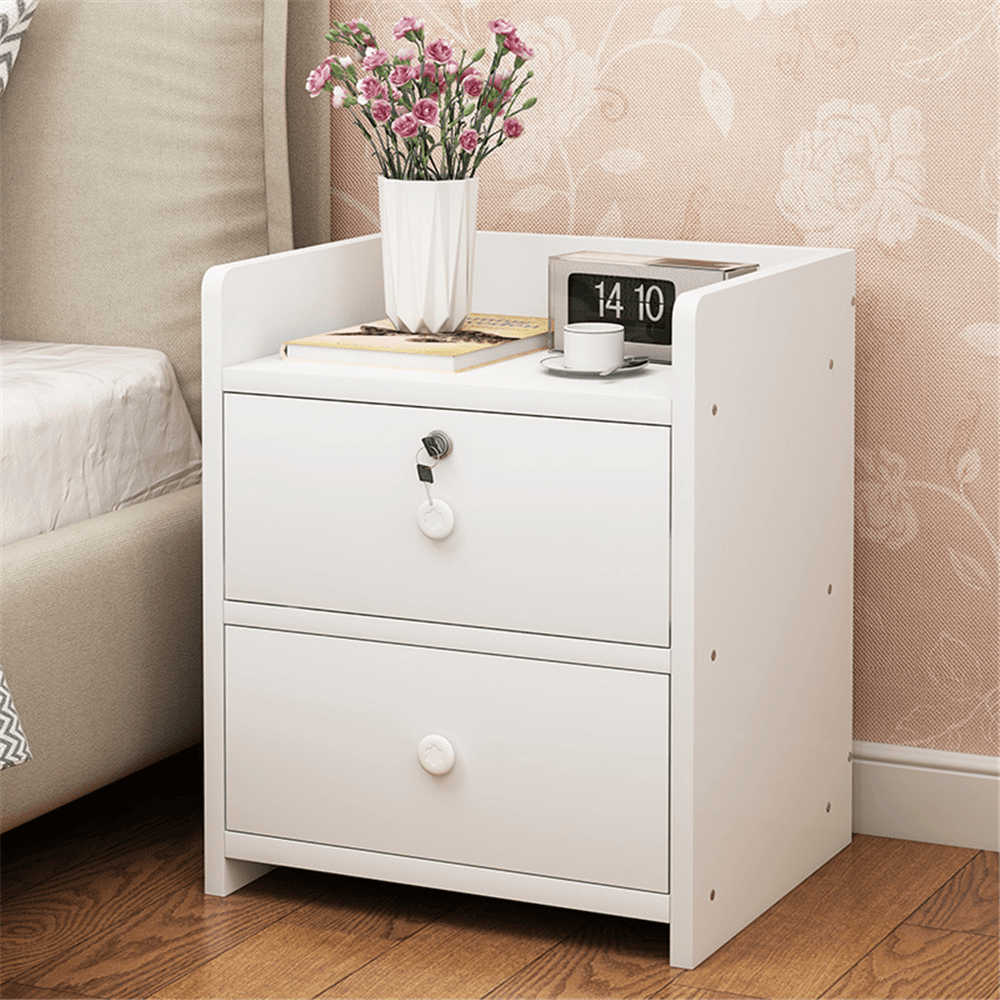 Simple Bedside Tables Multi Functional Lockers Drawers Side Table Bedroom Nightstand Home Furniture