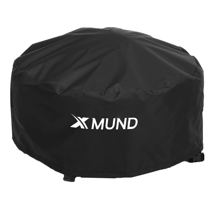 Xmund 26Inch Fire Pit Cover round BBQ Cooking Stove Protector Waterproof anti Dust Shelter for Outdoor Camping Picnic Stove