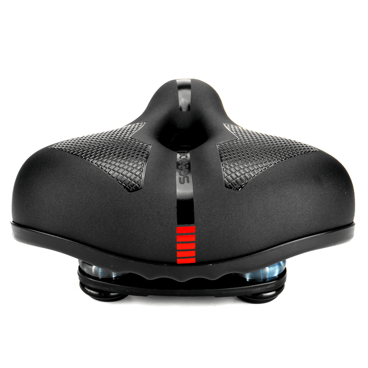 Reflective Shock Absorbing Bike Saddle Mountain Road Bicycle Seat Cushion Breathable Bicycle Accessories