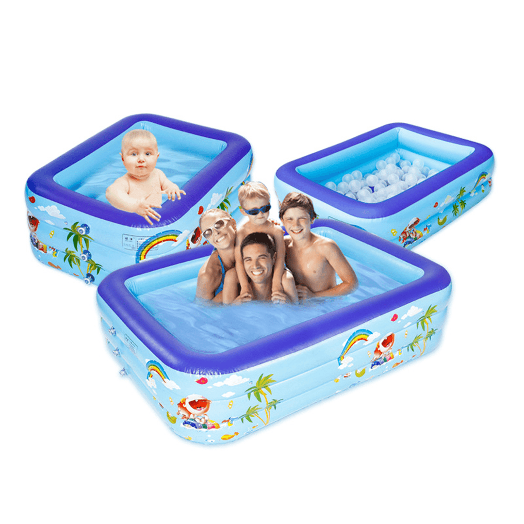 Children Inflatable Swimming Pool Bathing Tub Baby Toddler Paddling Kids for Children Swimming Supplies