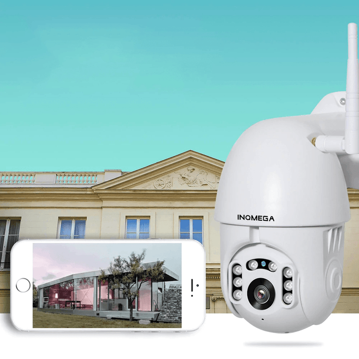 INQMEGA PTZ381 HD 1080P PTZ 360 ¬∞ Panoranic Waterproof IP Camera IR Night Version Two-Way Audio