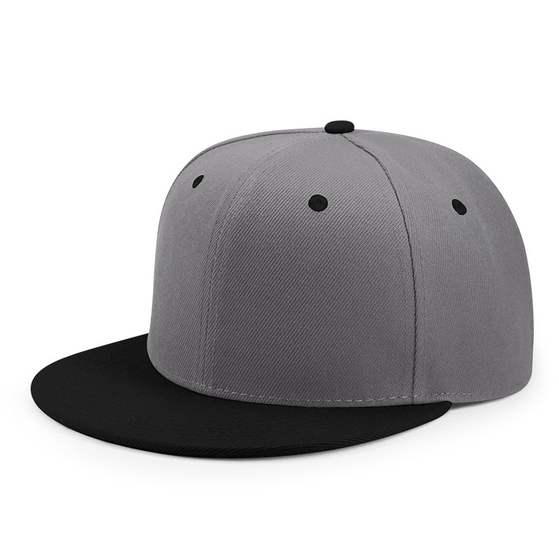 Hip Hop Full Cover Flat Brim Baseball Light Plate Hip Hop Street Dance Flat Hat