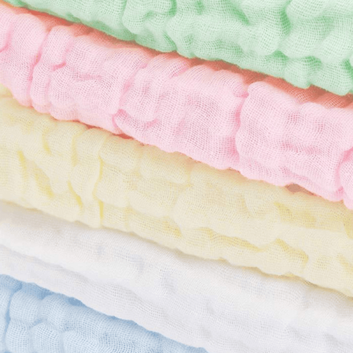 Bestkids Baby Cotton Baby Towel 5Pcs/Set Gauze Baby Small Square Small Towel Strong Water Absorption from Xiaomi Youpin from Xiaomi Youpin