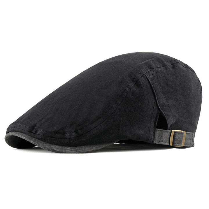 Thin Light Board Beret Hat Men'S Casual