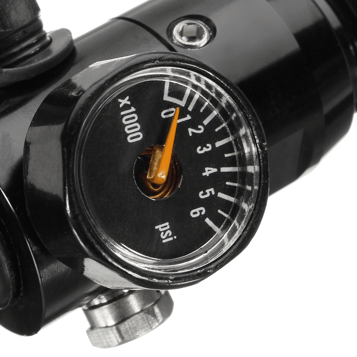 5/8"-18UNF Thread Paint Valve Ball Regulator Input 4500Psi HPA Air Tank Output 1800Psi Ball Valve