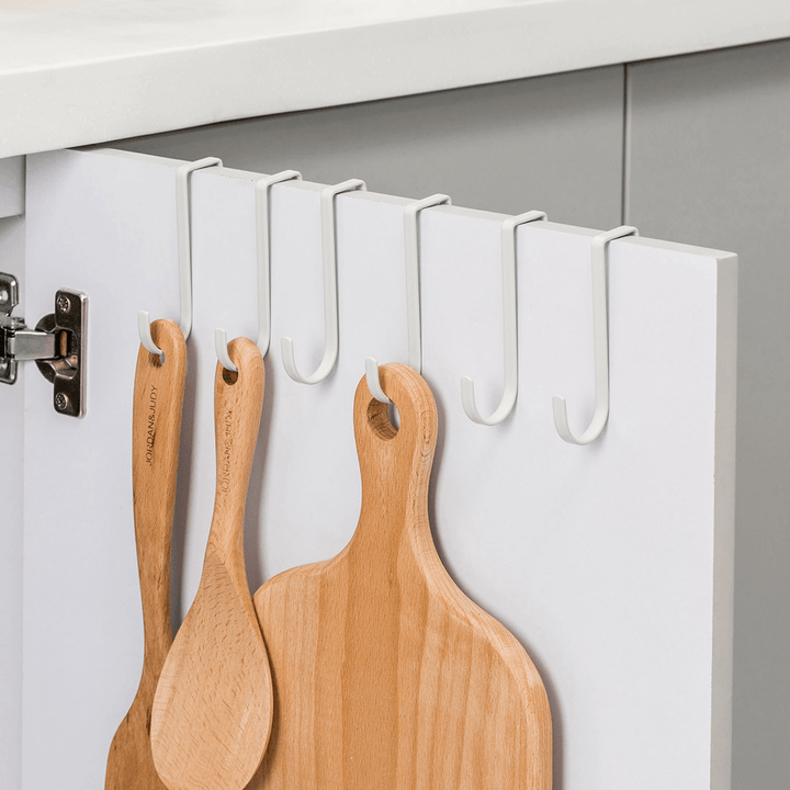 Jordan&Judy 2PCS Home Kitchen Door Holder Hanger Hanging Coat Hooks Drawer Cabinet Towel