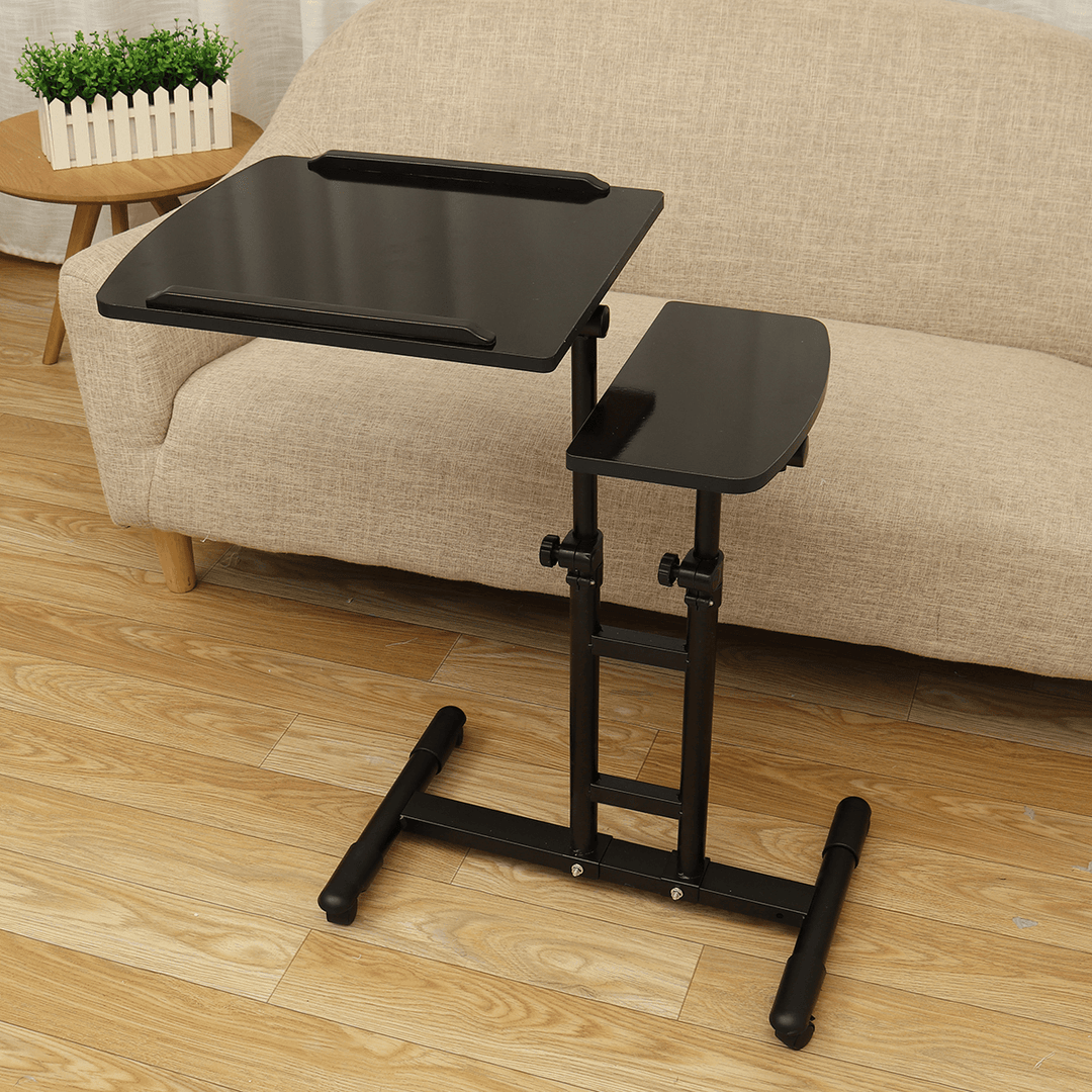 Folding Computer Desk Height Adjustable Portable Laptop Table Stand Lap Sofa Bed Tray