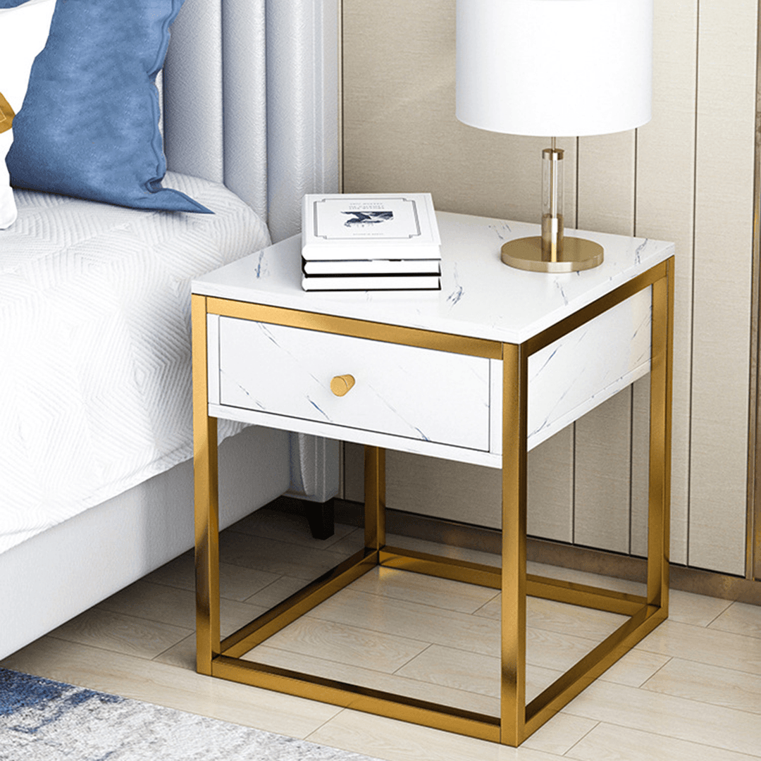 Small Coffee Table Sofa Bedside Nightstand Sundries Storage Cabinet Mini Laptop Desk Home Office Furniture