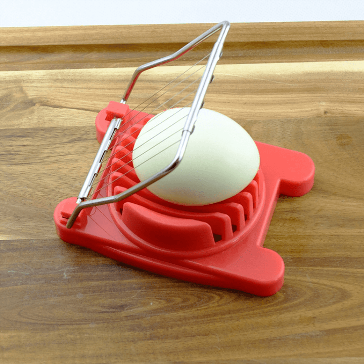 1PC Stainless Steel Cut Egg Slicer Sectioner Cutter Mold Multifunction Eggs Splitter Cutter Kitchen Tools Egg Tool