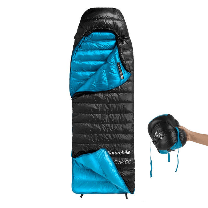 Naturehike 550FP Sleeping Bag Winter Folding Portable Lightweight Goose down Sleeping Mat Quilts Camping Travel