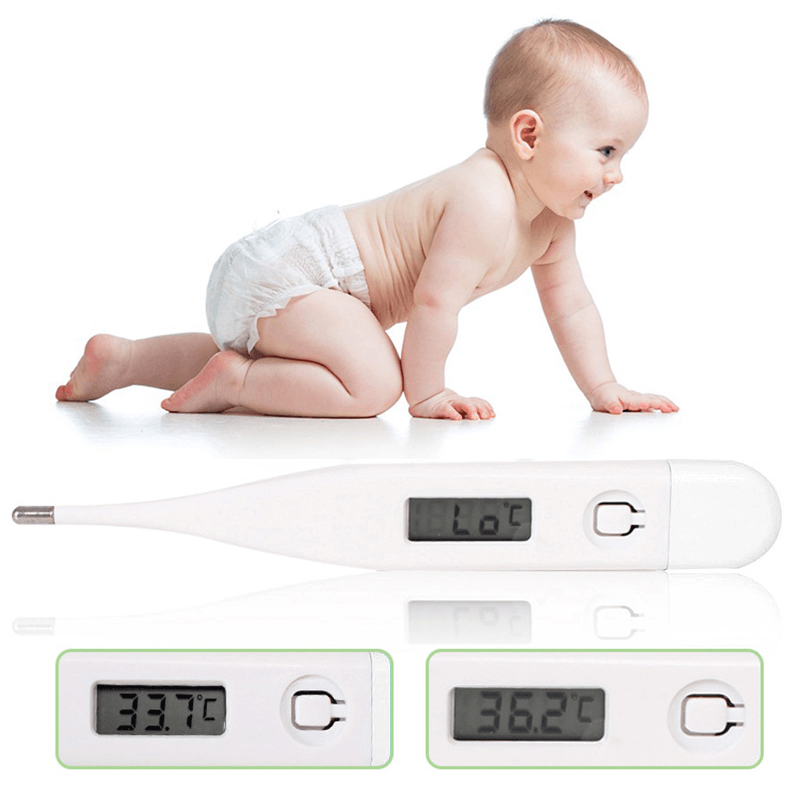 Digital LCD Electronic Thermometer ¬∞C / ¬∞F Baby Boy Girl Body Temperature Checking Safe Oral Digital Thermometers Kids Health Care Tool