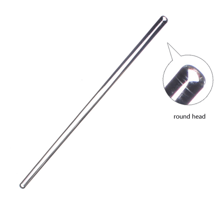 30Cm Glass Stirring Rod Home Brewing round Head Stirring Stick Rod Multifunction Bar Tool