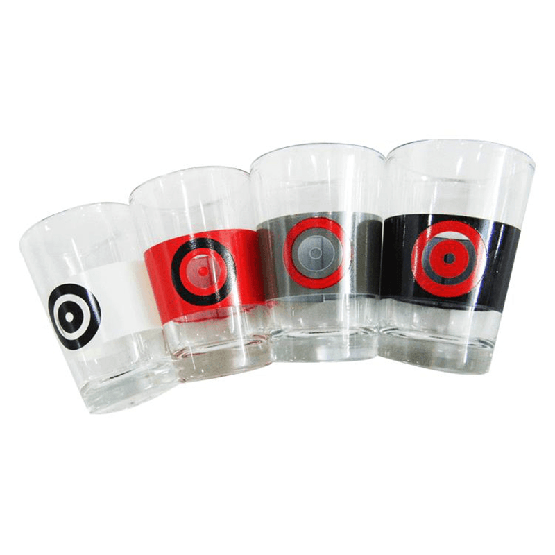 Mini Drinking Game Magnetic Darts Shot Wineware Game Bar Game with 4 Glass Cups