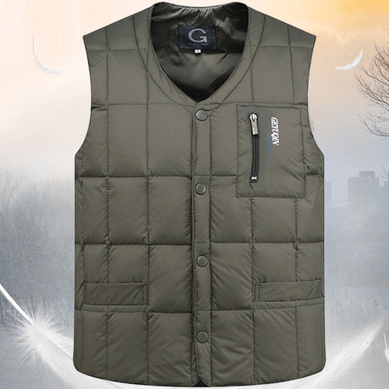 Lightweight Inner and Outer Wear Warm Waistcoat