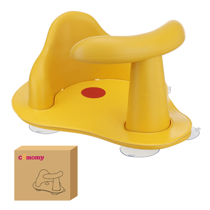 Infant Bath Seat Non-Toxic TPR Material Hands-Free Support Design Toddler Baby Bathtub Seat 6 to 12 Months