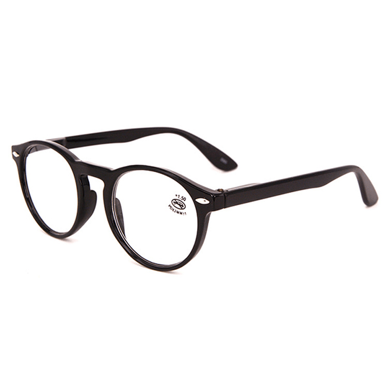 Unisex Retro Reading Glasses Clear Lens Eyeglasses - MRSLM