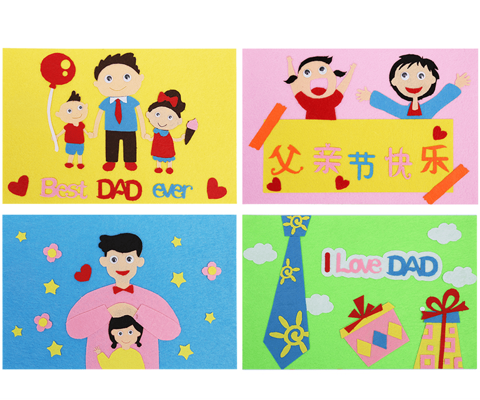 Father'S Day Handmade Diy Kindergarten Making Kit