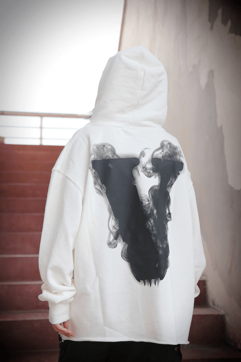 Smoke Angel Big V Hoodie Thick