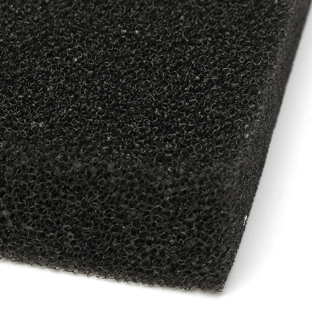 50X50X4Cm Black Aquarium Biochemical Cotton Filter Foam Fish Tank Sponge Pads