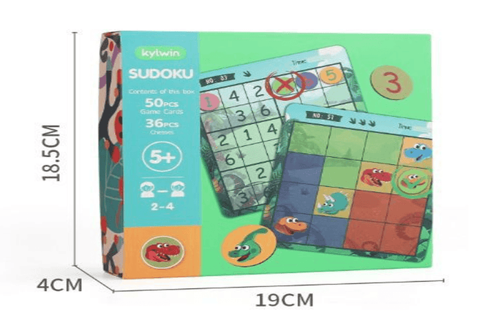 Early Education Brain Scene Sudoku Card Parent-Child