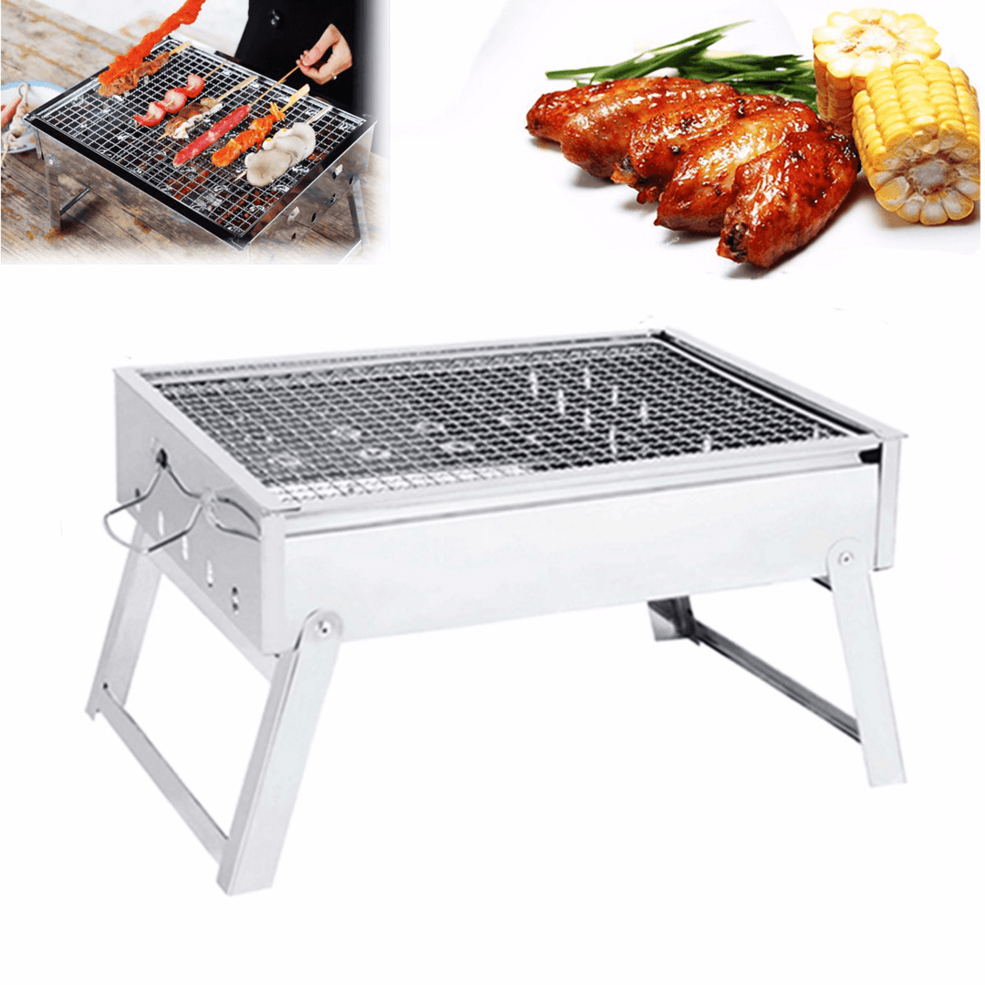 Ipree¬Æ Portable Folding Charcoal Stove Barbecue Oven Cooking Picnic Camping BBQ Grill