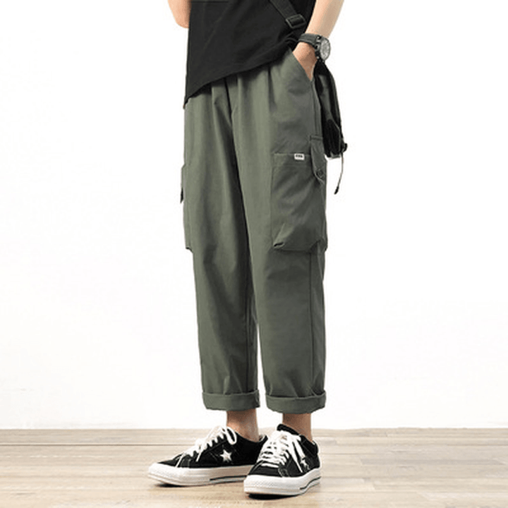 Men'S Loose Casual Thin Straight Leg Pants