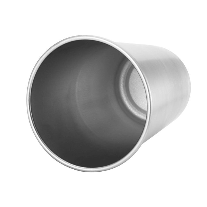 304 Stainless Steel Cup Mug Single Layer Cup Drink Cup Milk Cup 500Ml Home Kitchen Drinkware Water Cup