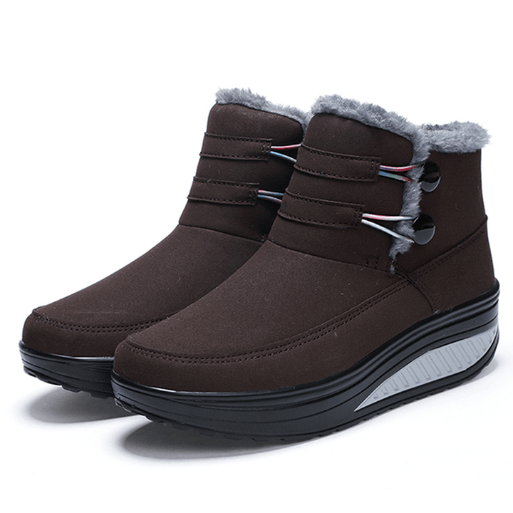 Women Winter Slip on Keep Warm Boots