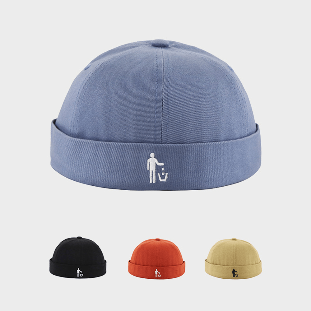 Retro Leisure Street Brimless Hats