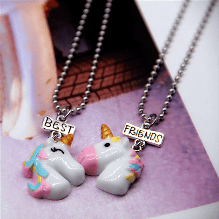 Unicorn BF Necklace Pendant